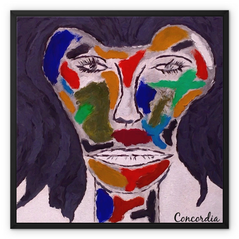 Concordia.Style Framed Canvas - High-Quality Wall Art