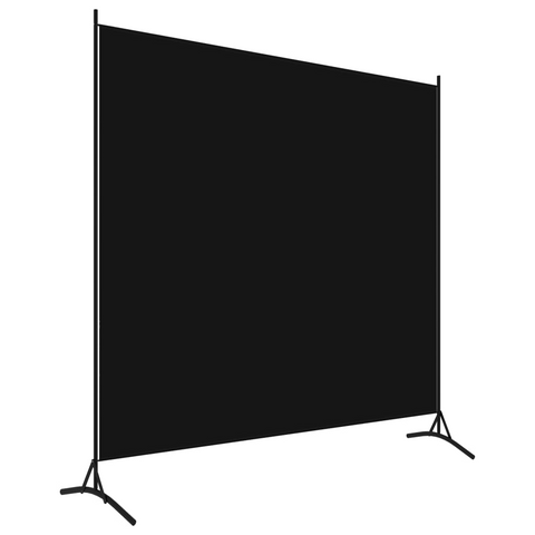vidaXL 1-Panel Room Divider Black 68.9"x70.9" - WhatYouNeedSales