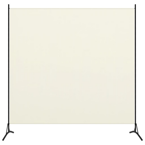 vidaXL 1-Panel Room Divider Cream White 68.9"x70.9" - WhatYouNeedSales