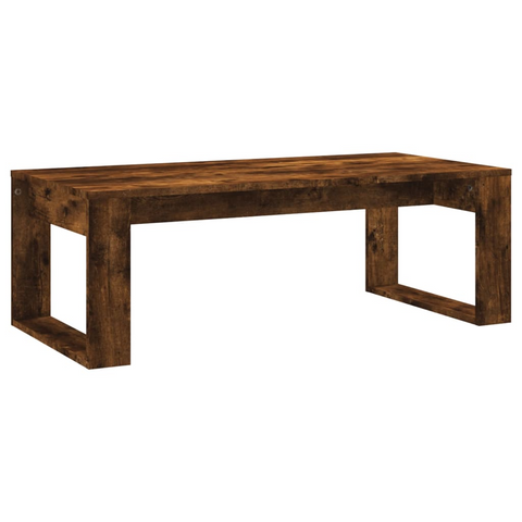 vidaXL Coffee Table Smoked Oak 40.2"x19.7"x13.8" Engineered Wood - WhatYouNeedSales