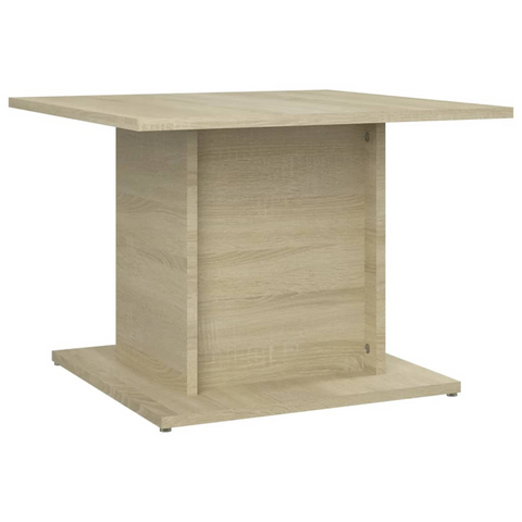 vidaXL Coffee Table Sonoma Oak 21.9"x21.9"x15.7" Engineered Wood - WhatYouNeedSales